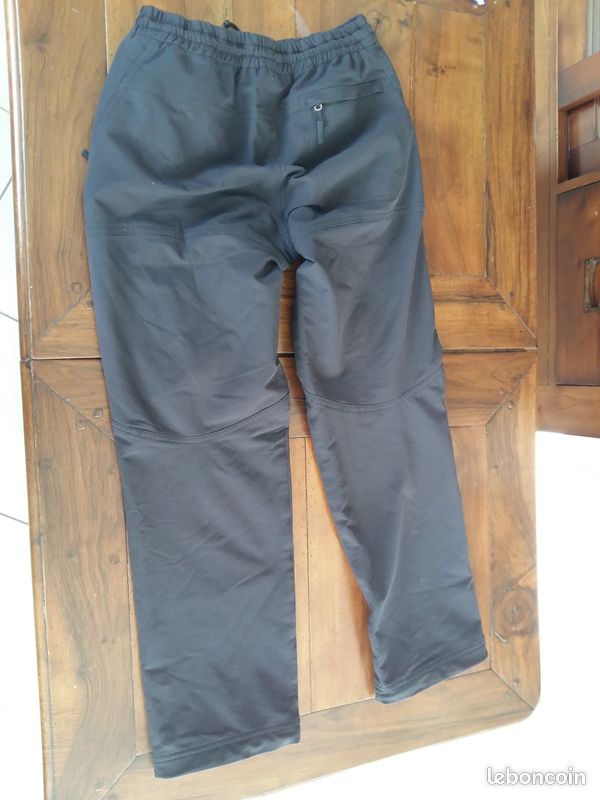 Pantalon de ski de fond noir (image 2)