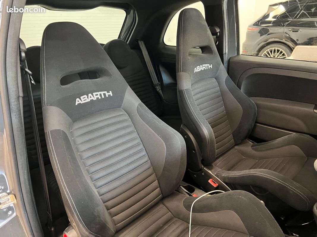 Abarth Fiat 595 Competizione 180cv BVM5 / Ligne Monza / Sièges Sabelt / En Stock / Suivi complet / Rien à prévoir / Pas de Malus / Immat France (image 15)