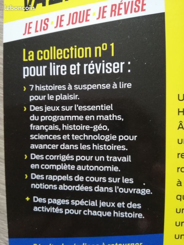 Livre scolaire l'Enigme des vacances (image 3)