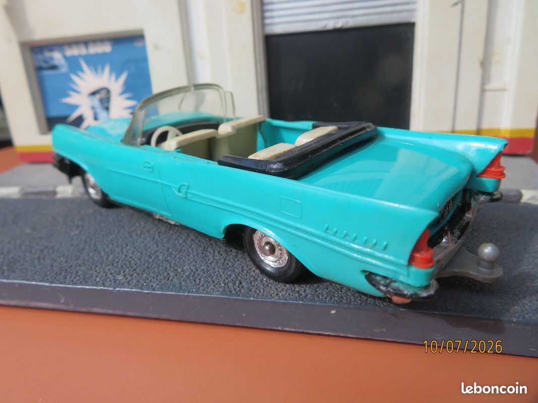 Norev ancienne , chrysler new-yorker avec attache caravane , 1/43° (image 2)