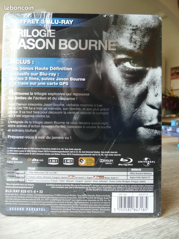 Trilogie jason bourne collector + Protocole Fantome (image 2)