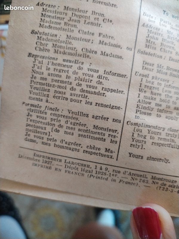 Dictionnaire anglais français (image 11)