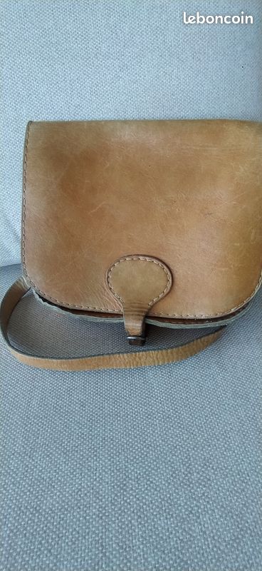 Sac en cuir artisanal (image 1)