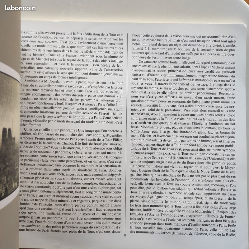 La Tour Eiffel - Roland Barthes (image 2)