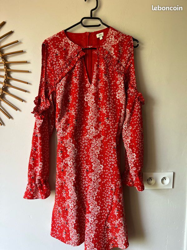 Robe Femme River Island Verte - Taille 14 - Style Bodycon Midi - Occasion Très Bon état