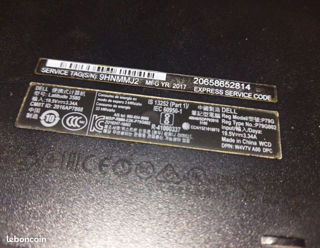 DELL 3580 labtop pc portable comme neuf (image 5)