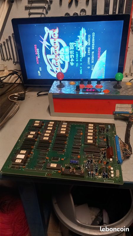 Pcb galaga 88 originale 100% fonctionnelle (image 2)