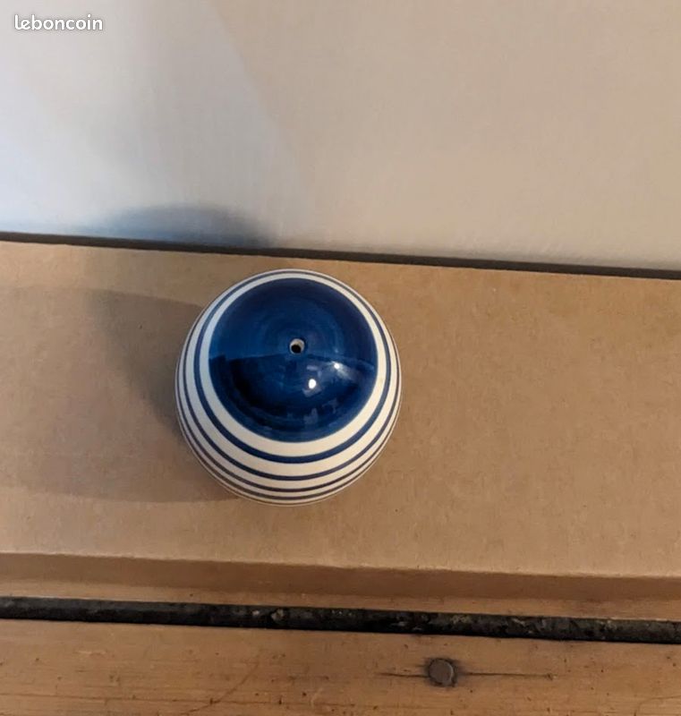 Salière ou poivrière bleue/blanc Sagaform (image 3)