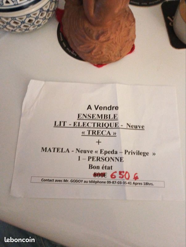 Lit électrique Treca (image 1)