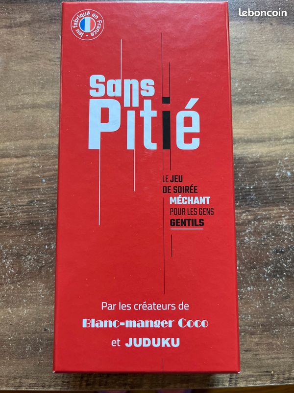 Sans Pitié jeux de société (image 1)