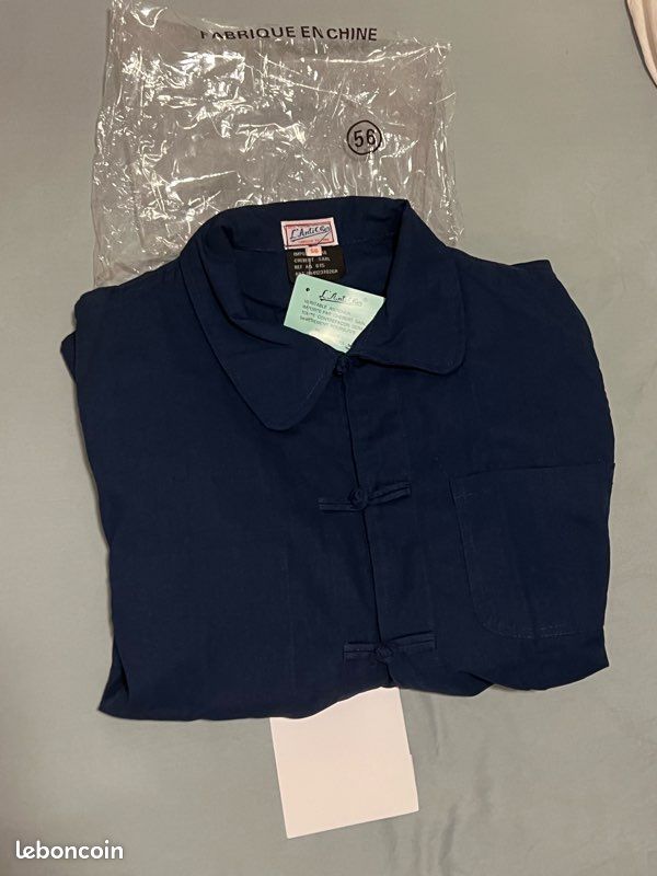 Veste Bleu de Chine - Véritable ANTICHER M/L (taille 56) (image 2)