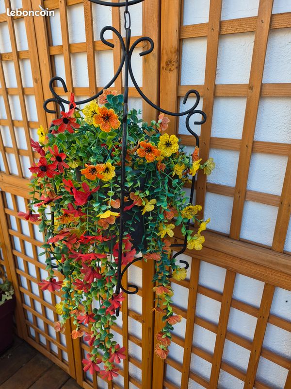 2 Pices Supports Muraux En Fer Forg, Support Crochet Plante, Support Mural Pour Lanterne, Support Plante Mural Balcon, Pour Mangeoires Oiseaux, Jardi | UK