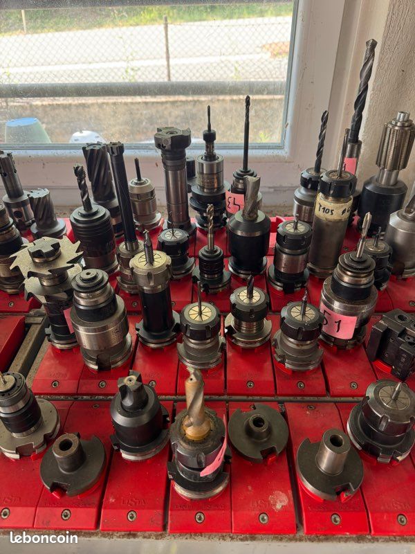 Lot outillage CNC SK40 - BT40 Porte-outils (image 2)