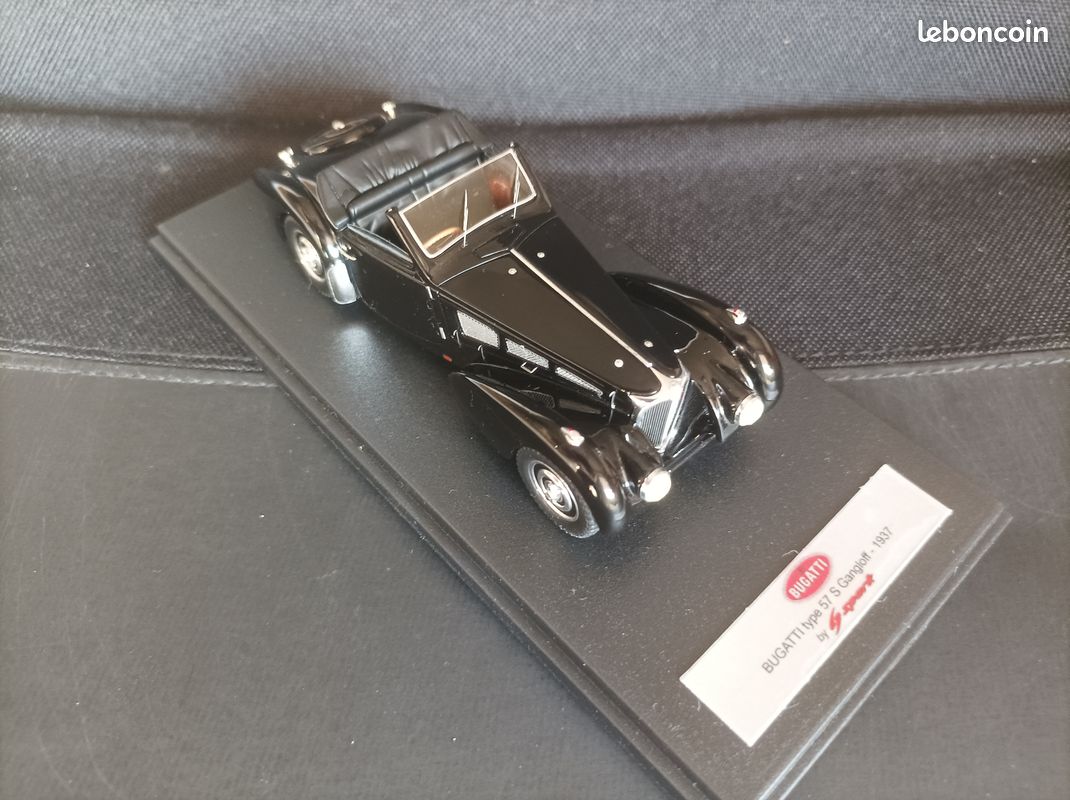 Spark Bugatti 57 S Gangloff 1937 S2701 1/43