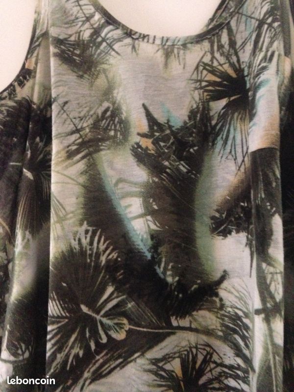 Debardeur motifs palmiers"h&m" (image 2)