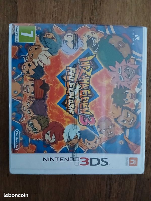 INAZUMA ELEVEN 3 Feu Explosif Jeu Nintendo 3DS / Bomb Blast / Pal Euro EUR 18,99 - FR