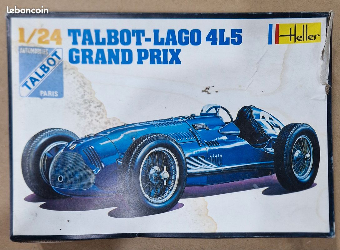 Heller 80721 : Maquette voiture Talbot Lagot GP 1/24