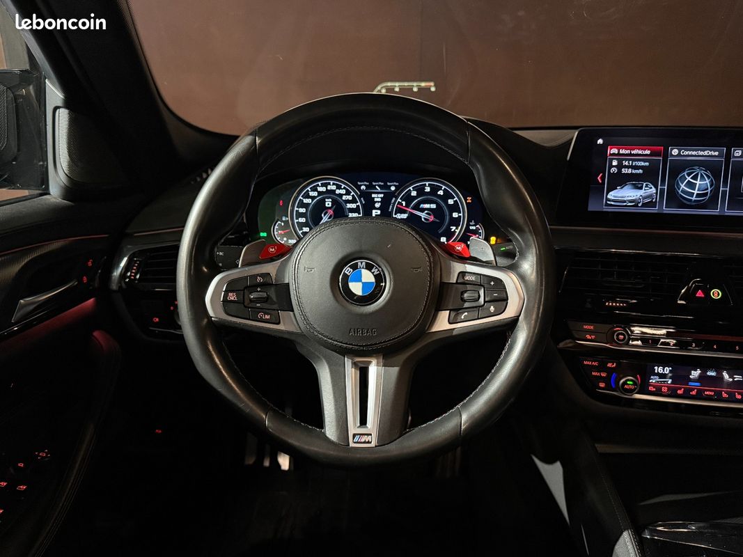 BMW M5 Competition F90 4.4 625ch Carplay / Affichage Tête Haute / Toit Carbone (image 24)