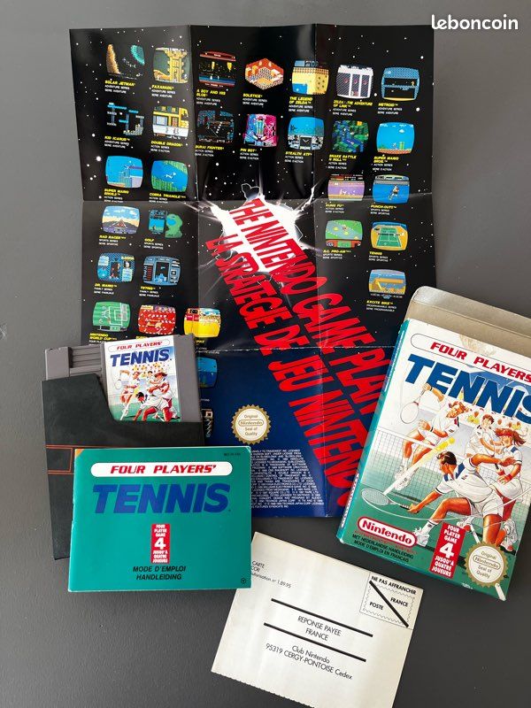 Jeu Nitendo Nes - Four Player’s Tennis (image 1)
