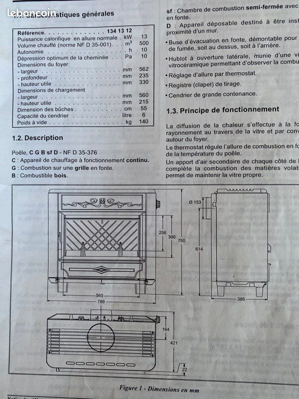 Poêle à bois (image 3)