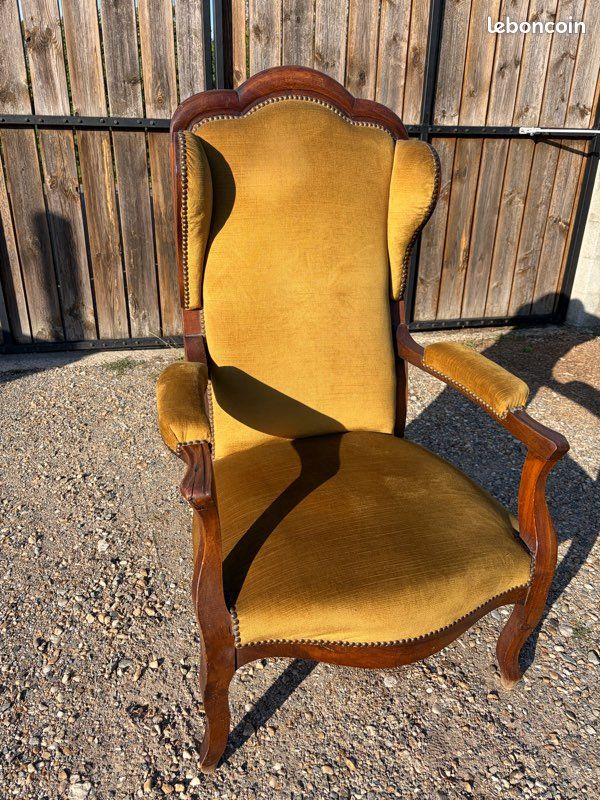 Fauteuil voltaire à oreilles (image 2)