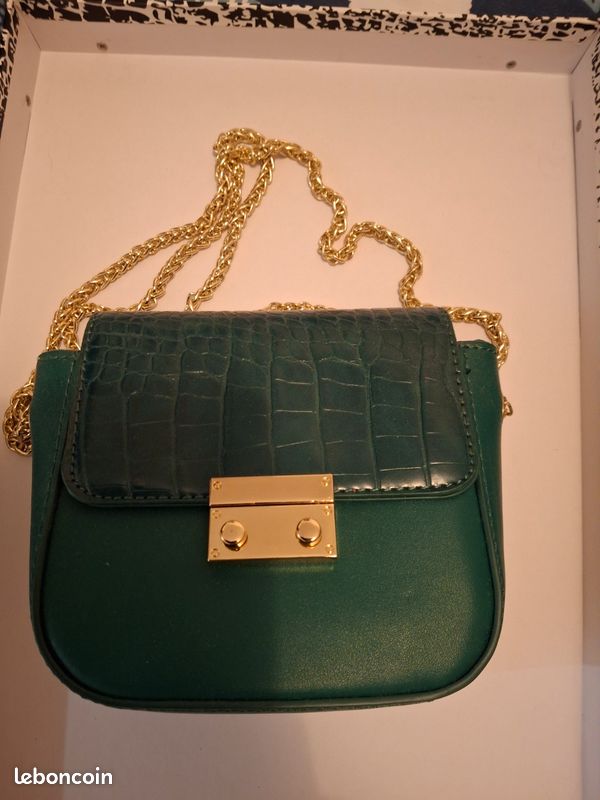 Sac bandoulière chaîne (image 1)