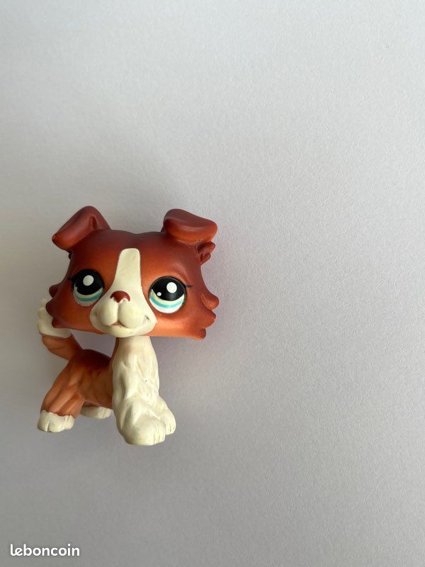 LPS Littlest Pet Shop Chien Colley #1194 – Authentique Et Rare !