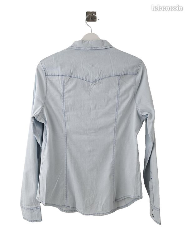 Chemise Guess Pour Fille 10 Ans - Manches Courtes, Couleur Blanche, Neuve Avec étiquettes
