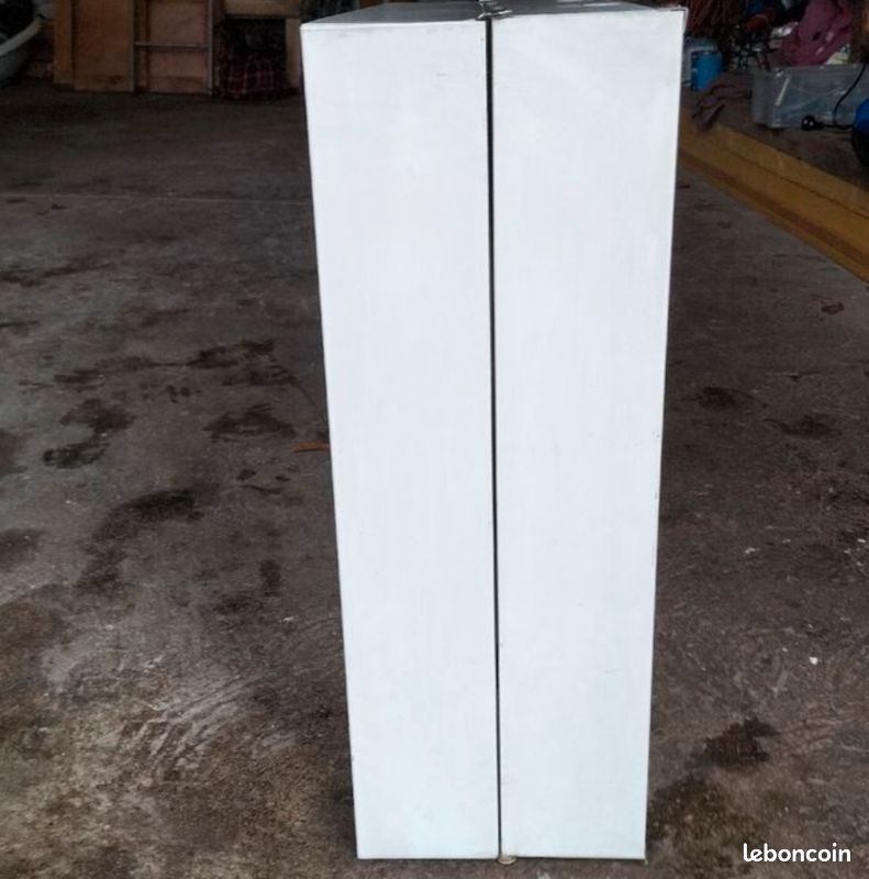Grande armoire à pharmacie, 2 clés, vintage en métal (image 13)