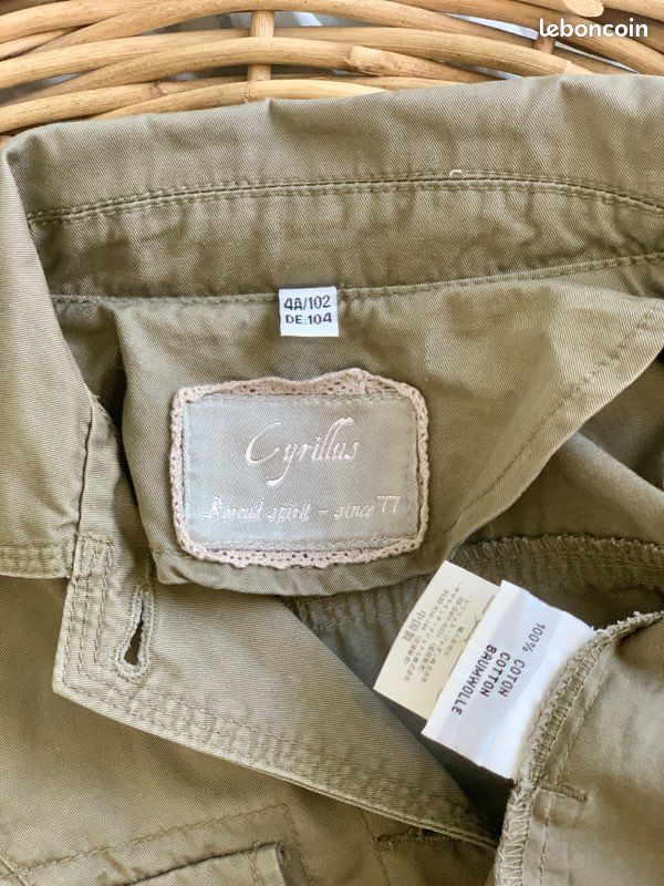 Veste kaki Cyrillus 4 ans (image 2)