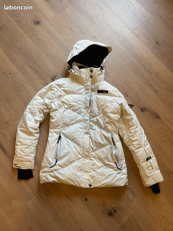 Veste Eider Coupe Vent Eider Femme Veste De Ski Femme Blanche