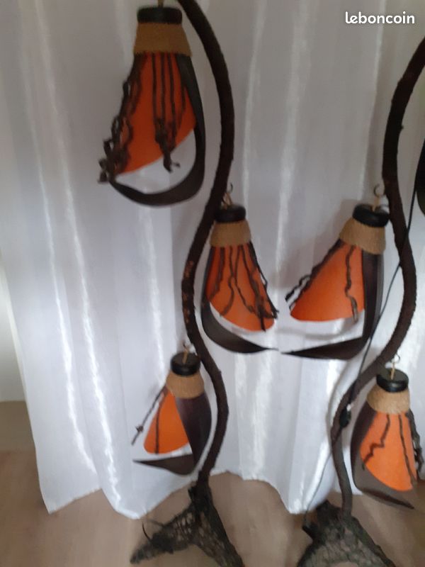 2 lampes africaine unique possible de prendre a l unité (image 2)