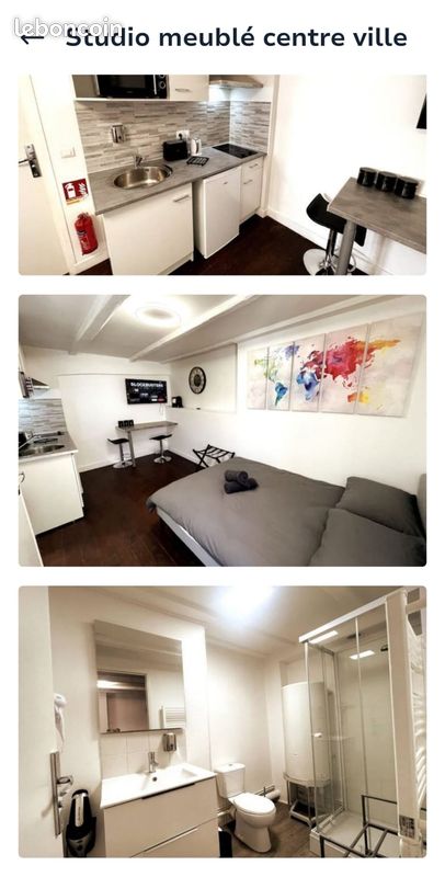 Appartement 1 pièce 15 m² · à Niort · 15 m² · 480 €