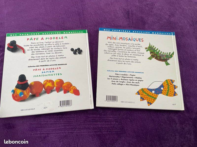 Lot de deux livres d’activitées manuelles (image 2)