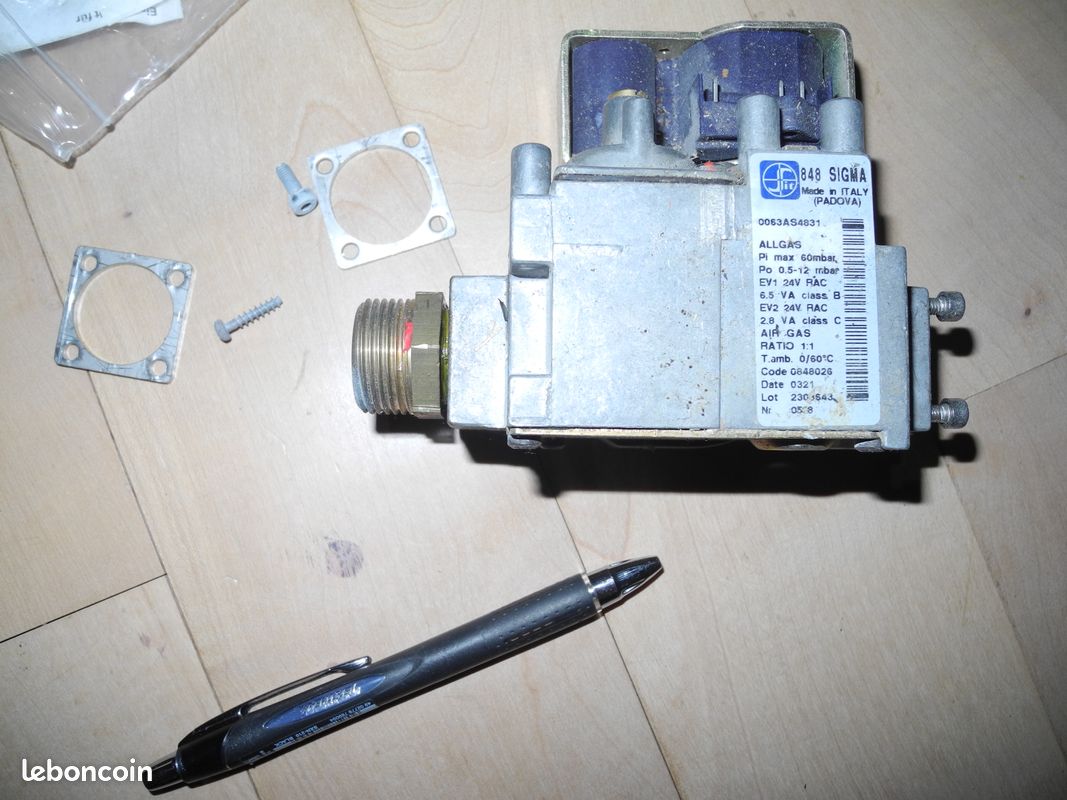 Bloc gaz double fonction SIGMA 848 (image 1)