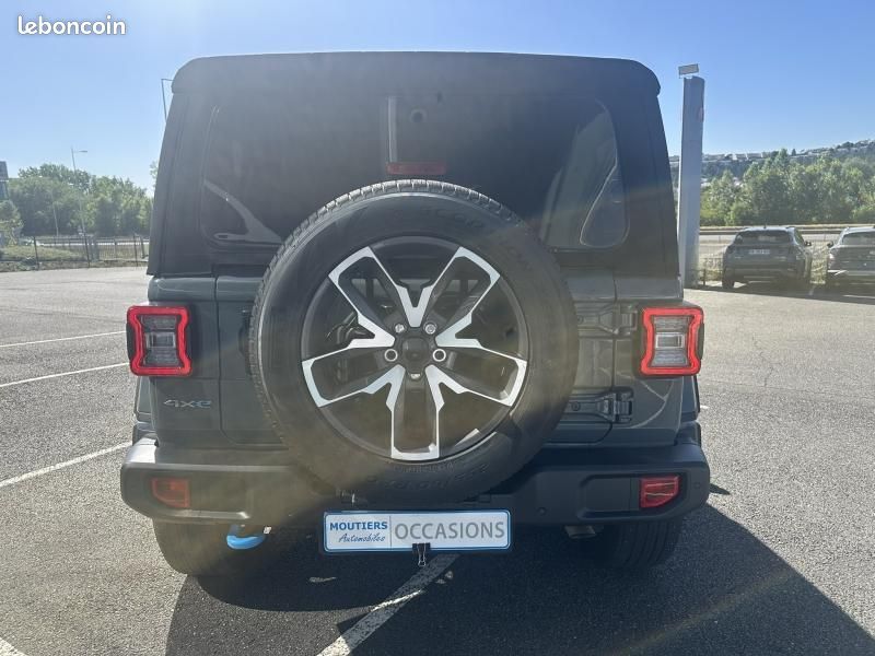 Jeep Wrangler Unlimited 2.0 T 380ch 4xe Sahara Garantie Jeep jusqu'au 07/2029 (image 8)