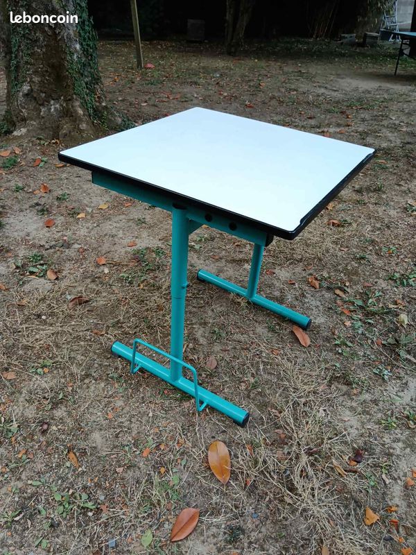 Bureau d'écolier / table à dessin inclinable (image 2)