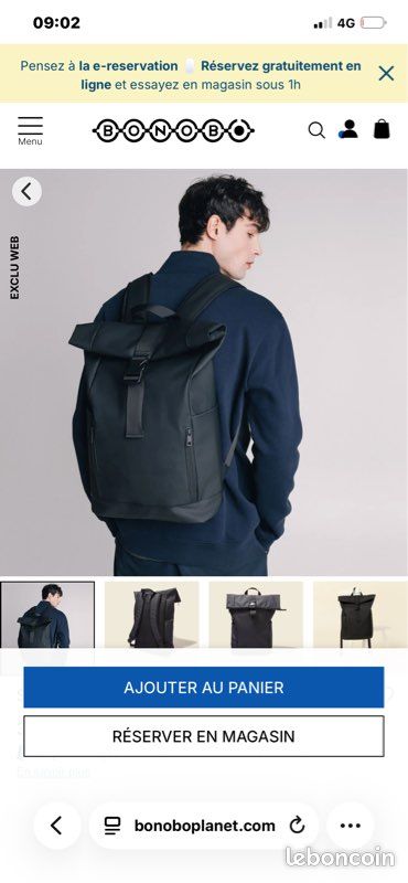 🎒 sac à dos 🎒 ….bonobo….. (image 3)