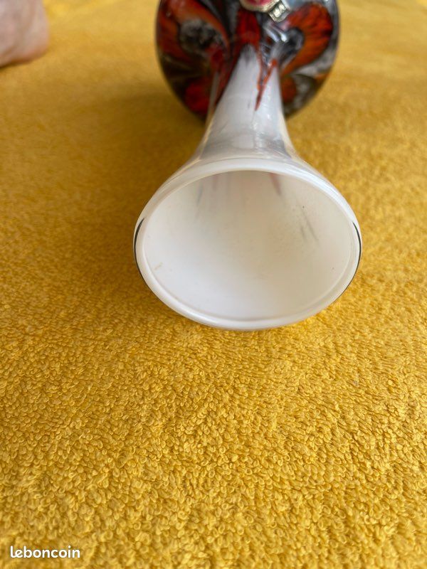 Vase en opaline de Florence marque Vetreria Barbieri années ‘70 (image 5)