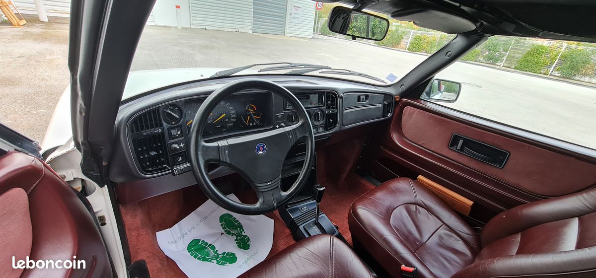 Rare Saab 900 turbo Cabriolet BVA avec 71 mkms (image 5)