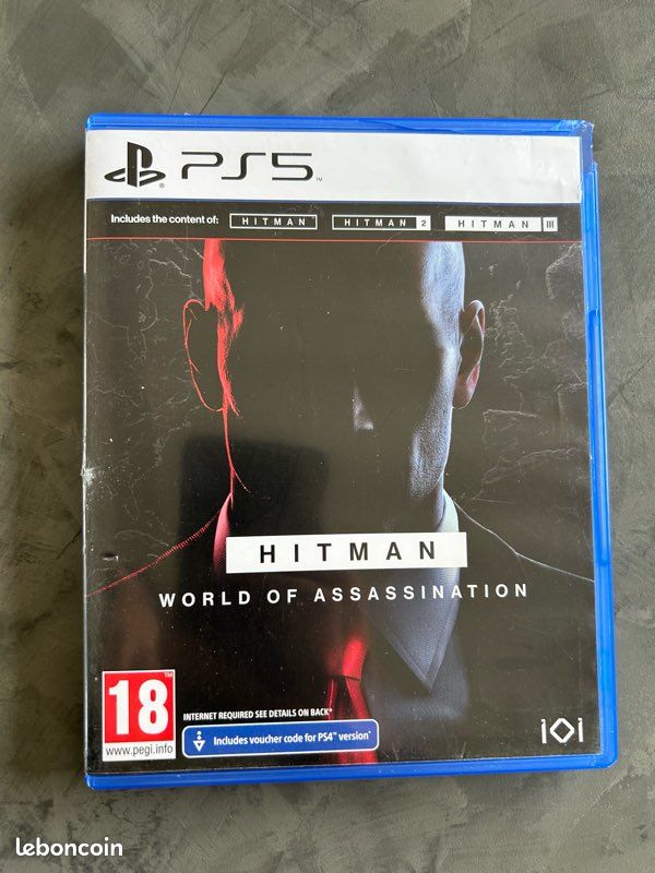 Jeu / jeux PS5 Playstation Hitman World of Assassination (image 2)