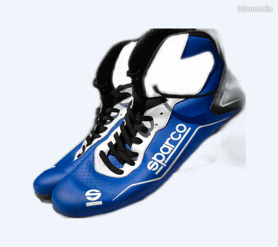 Sparco Chaussures Karting K-Pole 2020 Enfant Taille 32 - Bottines Kart Performantes Et Confortables
