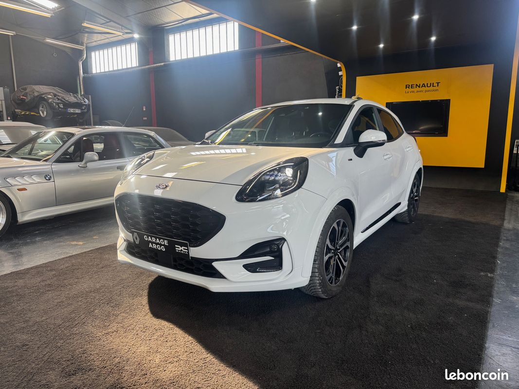 Ford Puma 1.5 EcoBlue 120 ch BVM6 ST-Line garantie 12 MOIS CT OK TRES BON ETAT (image 1)