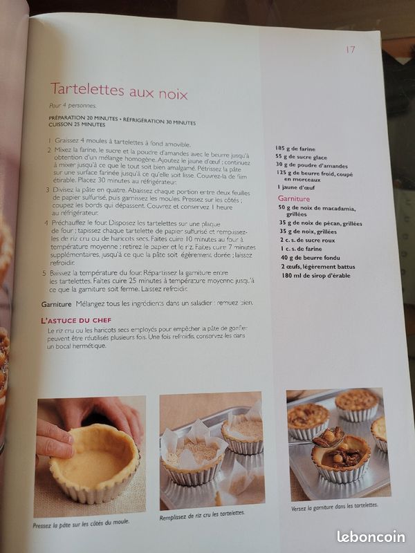 Livre de recettes Pure gourmandise Marabout (image 2)