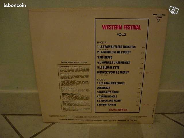 33 Tours WESTERN FESTIVAL (image 2)