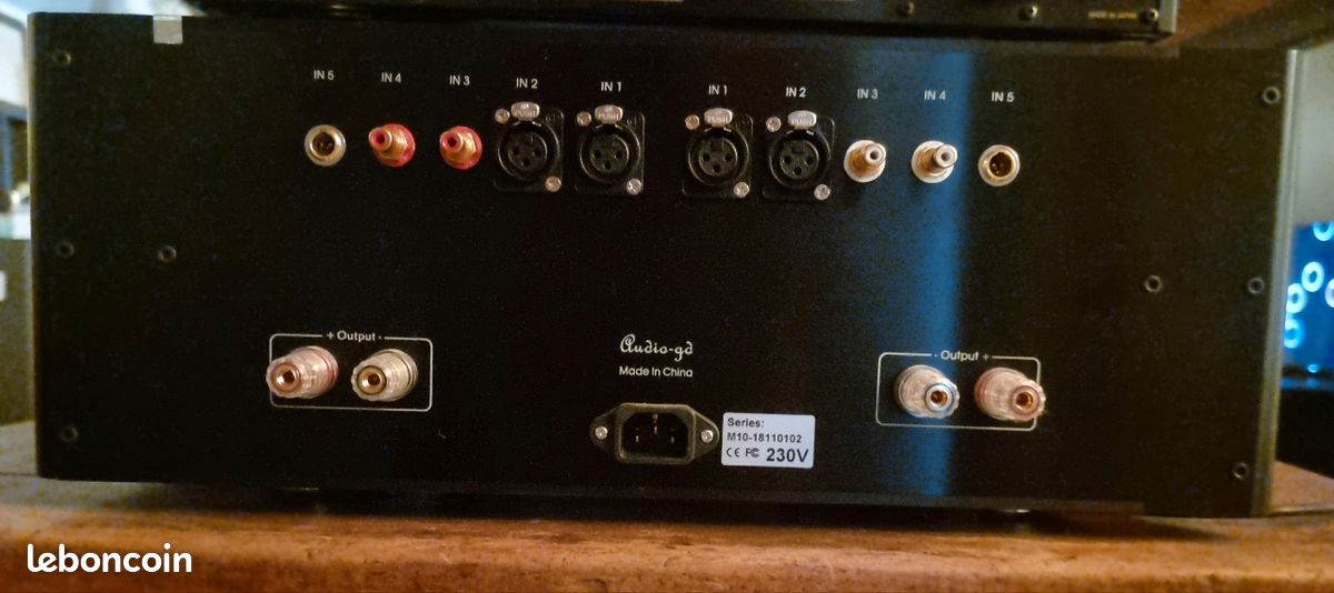 Ampli Audio GD Master 10, entrée Bypass/télécommande alu (image 2)