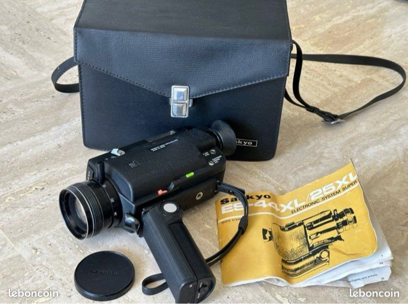 Ancien caméra SANKYO ES-44XL super8 testé ok Photo, audio