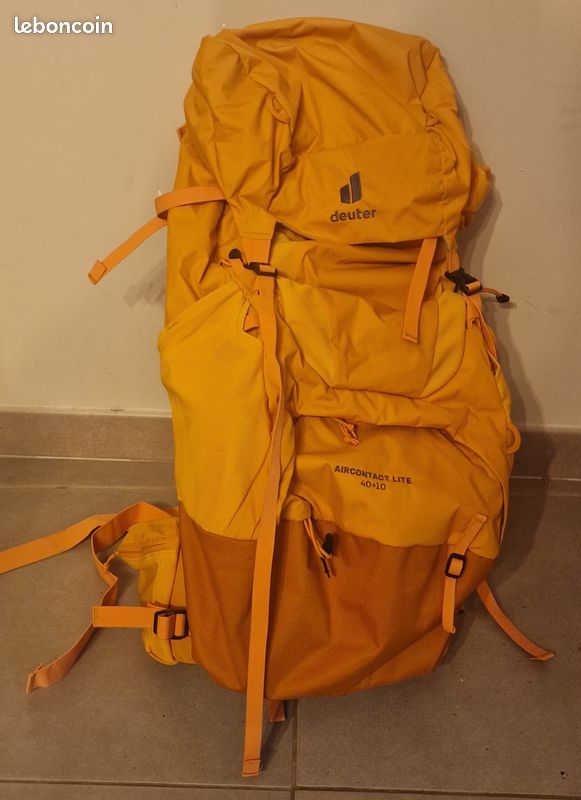 Deuter Aircontact Lite 45+10 SL sac à dos rando femme 55L noir graphite DEUTER