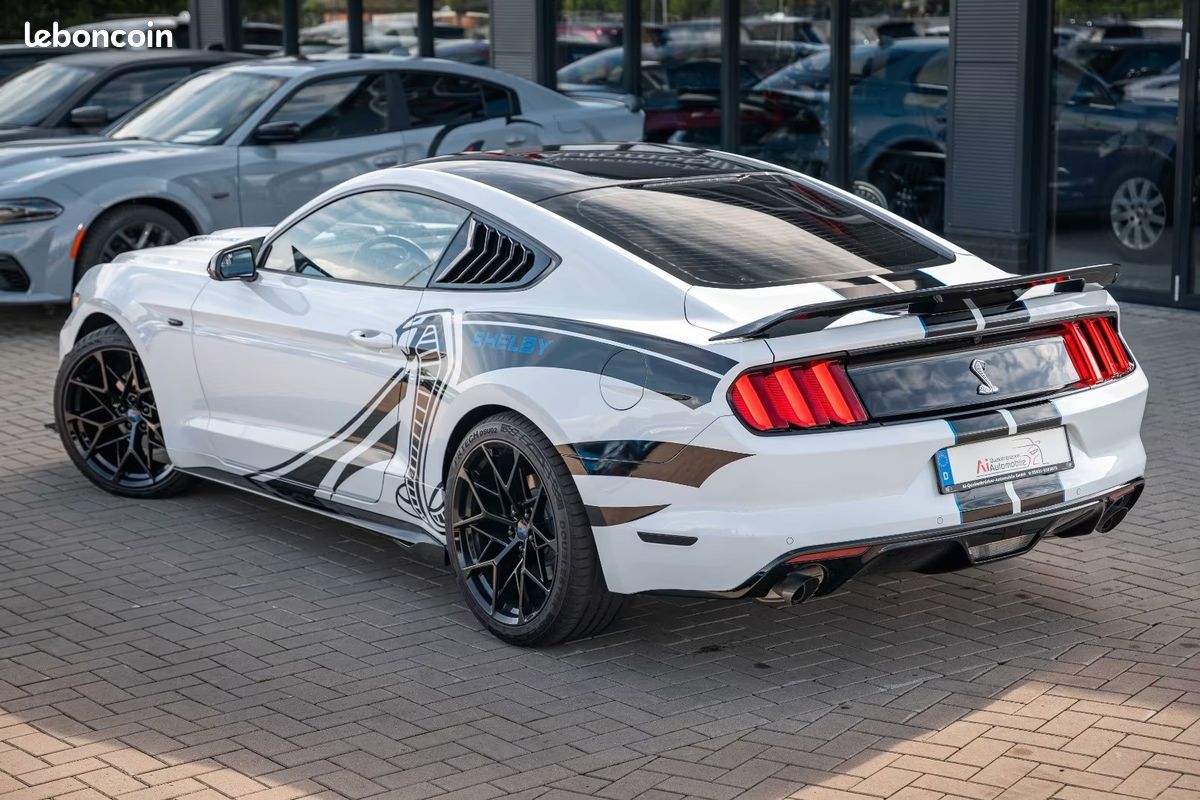 FORD Mustang 3.7 V6 Look Shelby GT500 305 ch BVA – Recaro – LED – Caméra (image 7)