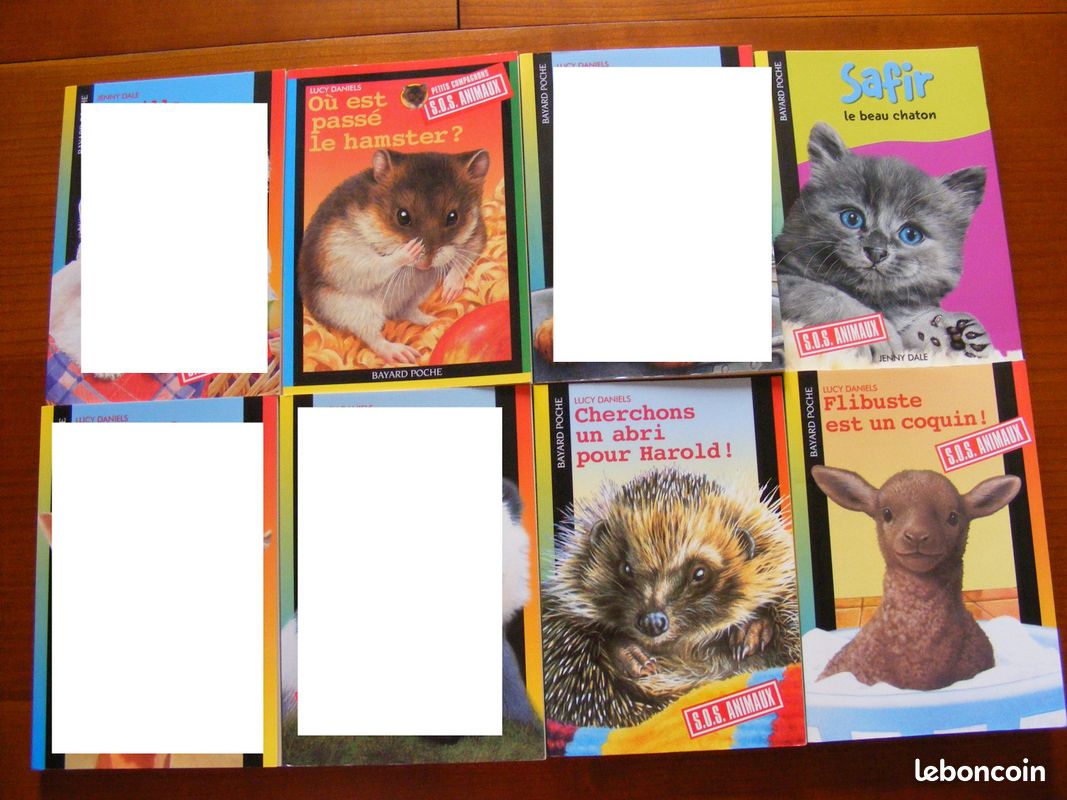 Comme NEUFS 100% animaux - SOS animaux livres (image 4)